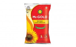 Mr. Gold Refined Sunflower Oil   Pouch  1 litre